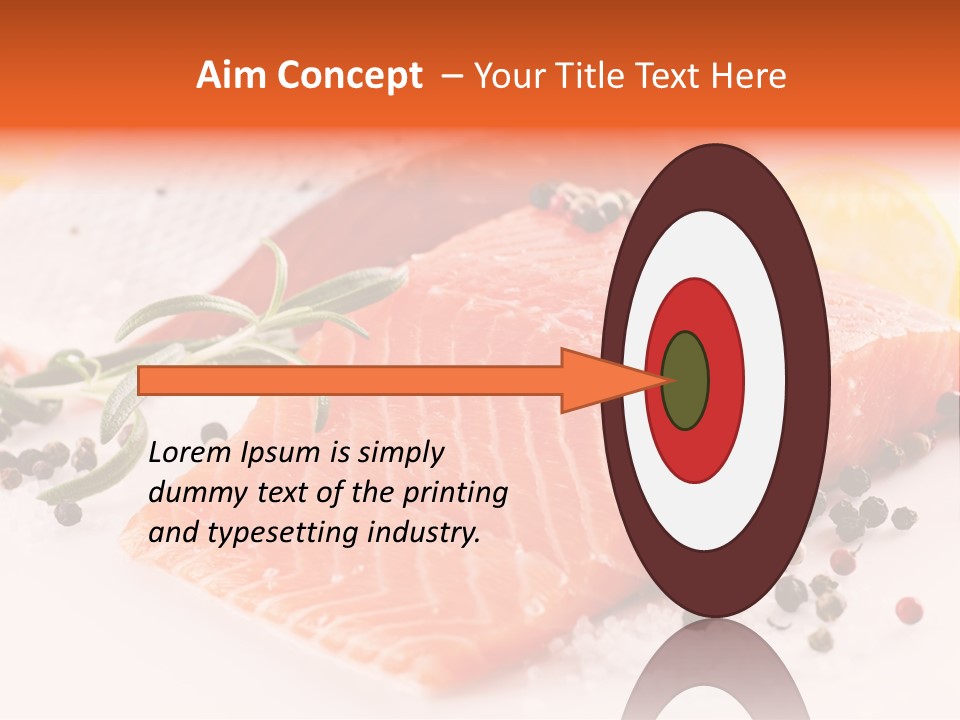 Frisch Wanderfisch Feinkost PowerPoint Template