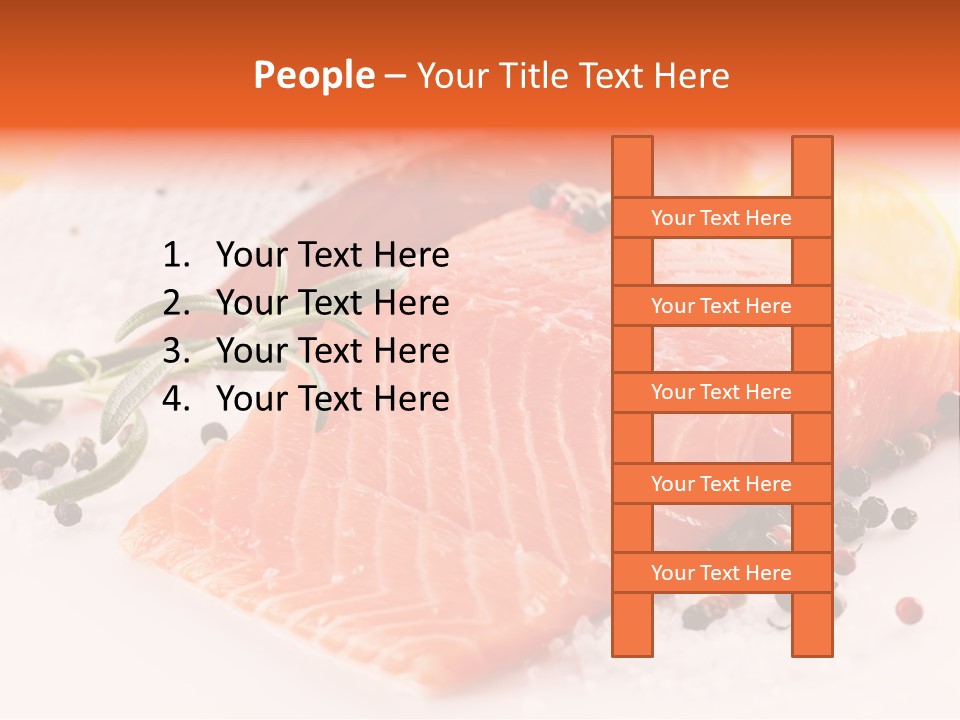 Frisch Wanderfisch Feinkost PowerPoint Template