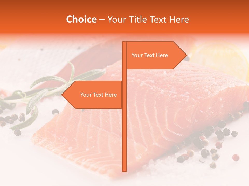 Frisch Wanderfisch Feinkost PowerPoint Template