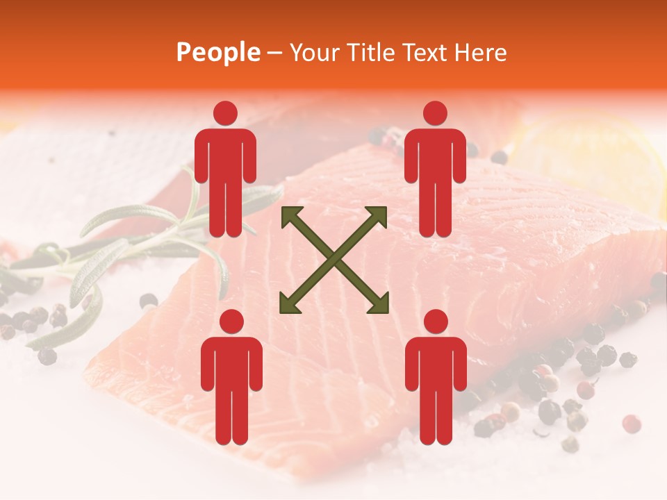 Frisch Wanderfisch Feinkost PowerPoint Template