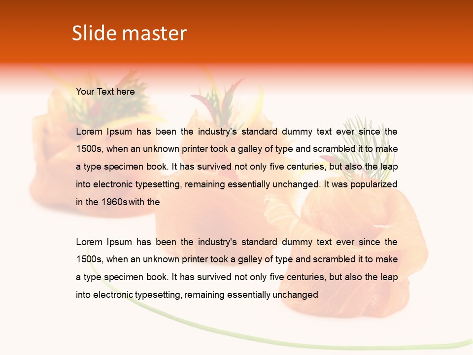 Diet Lemon Filling PowerPoint Template