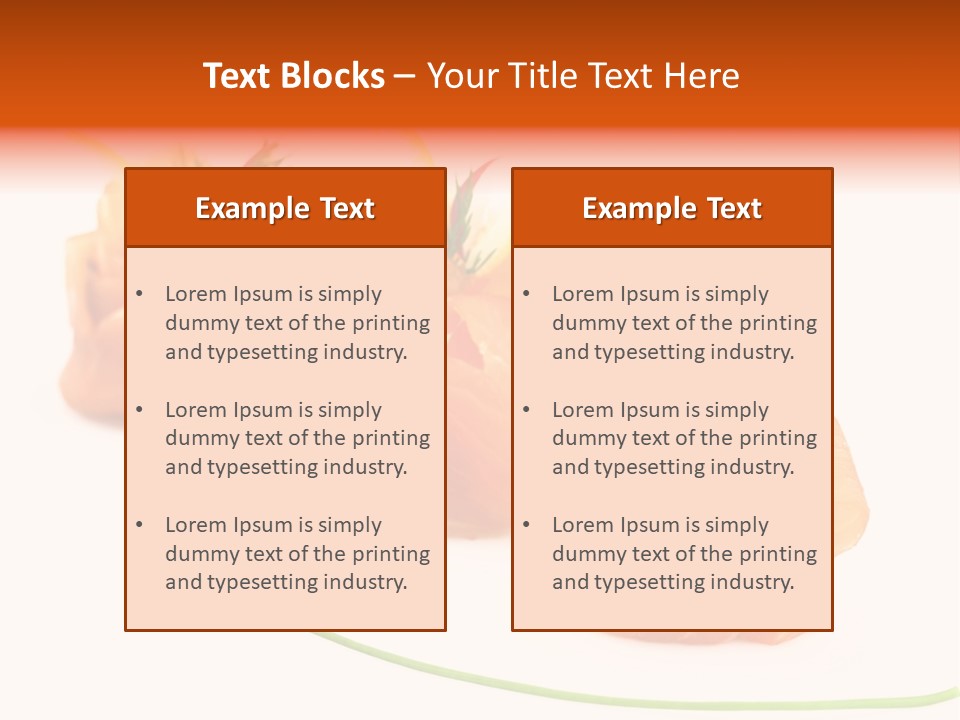 Diet Lemon Filling PowerPoint Template