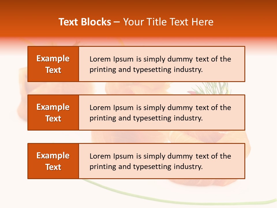 Diet Lemon Filling PowerPoint Template