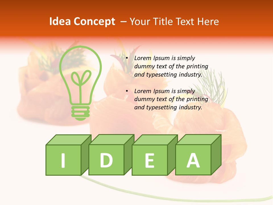 Diet Lemon Filling PowerPoint Template