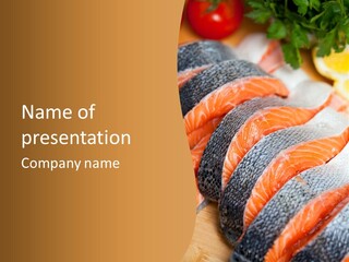 Tasting Cuisine Board PowerPoint Template