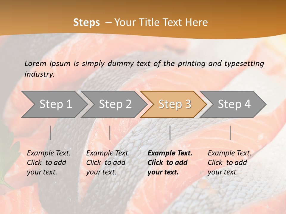 Tasting Cuisine Board PowerPoint Template