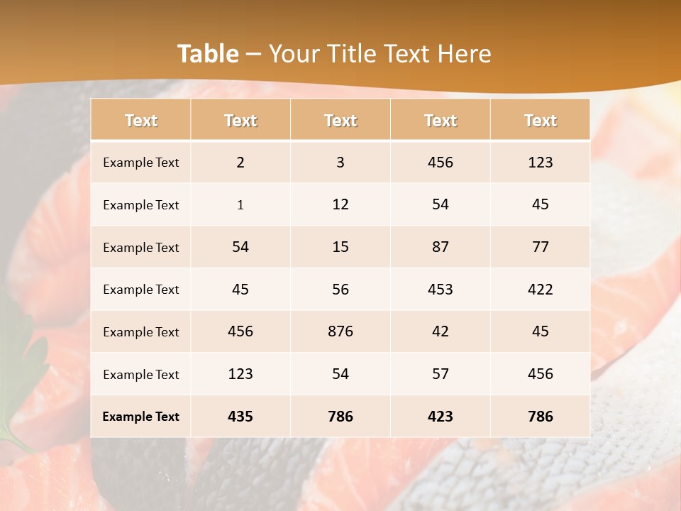 Tasting Cuisine Board PowerPoint Template