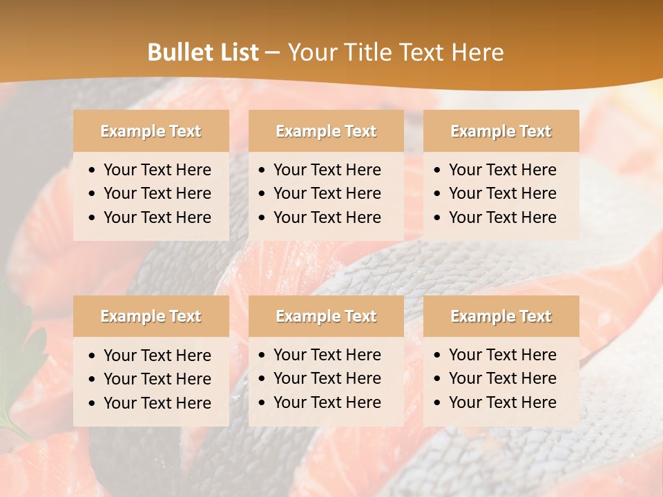 Tasting Cuisine Board PowerPoint Template