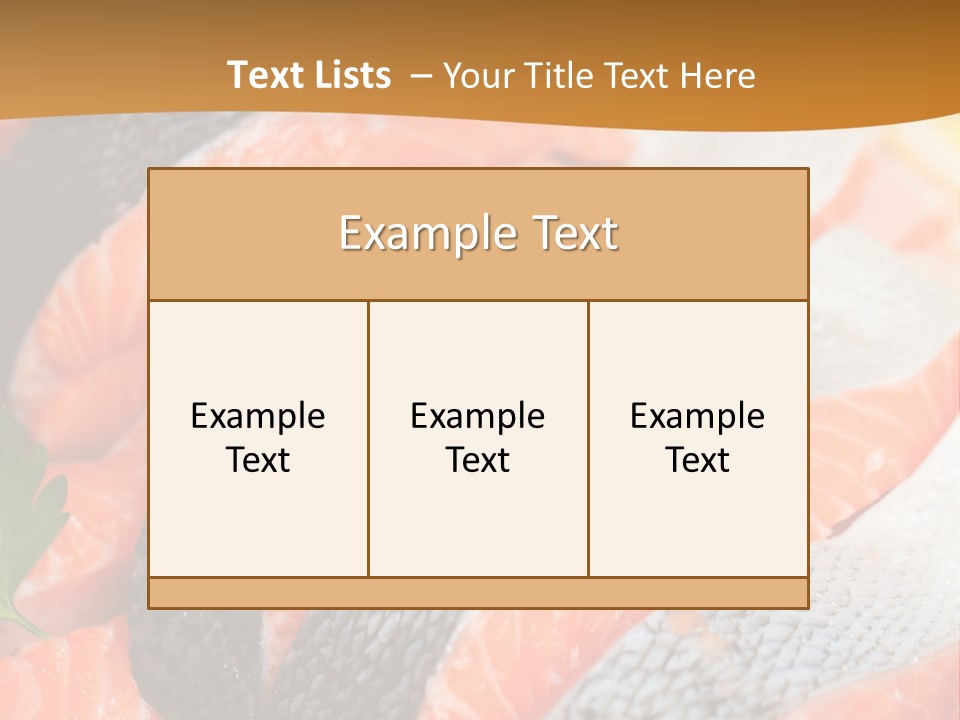 Tasting Cuisine Board PowerPoint Template
