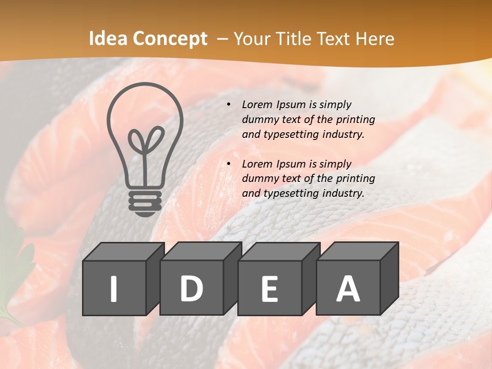 Tasting Cuisine Board PowerPoint Template