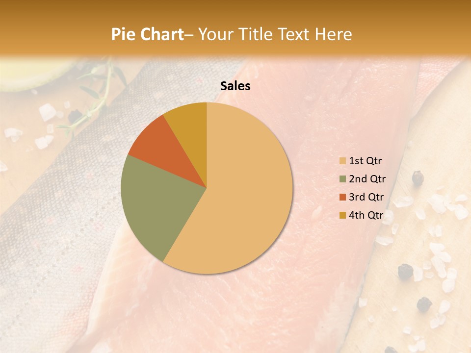 Gelb Salz Naturprodukt PowerPoint Template
