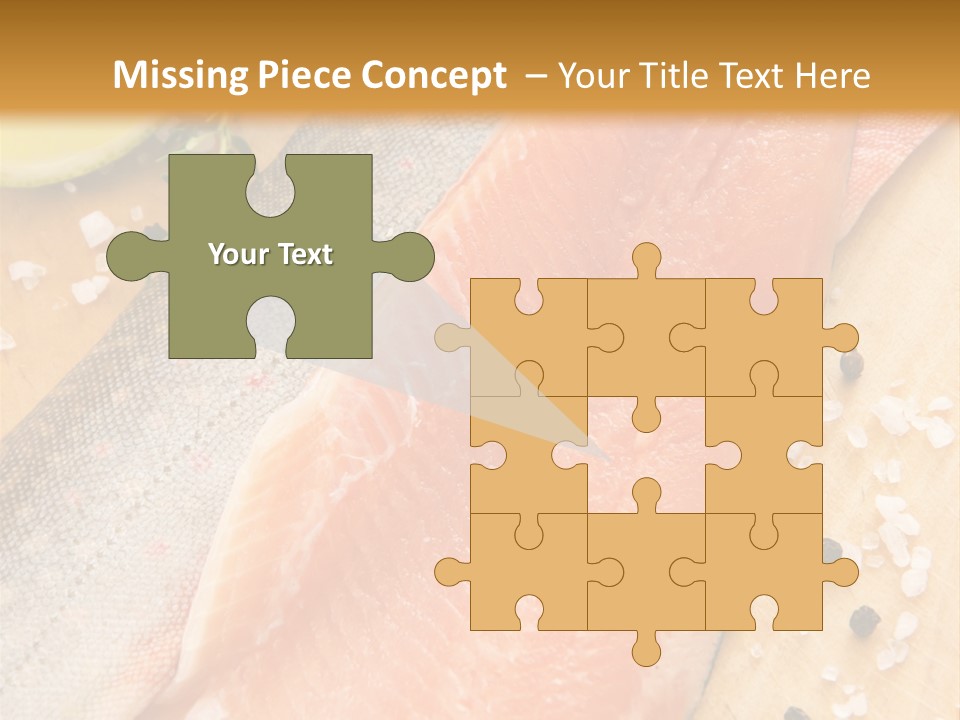 Gelb Salz Naturprodukt PowerPoint Template