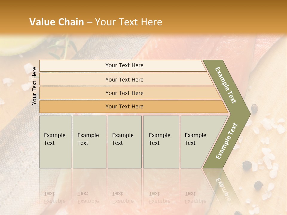 Gelb Salz Naturprodukt PowerPoint Template