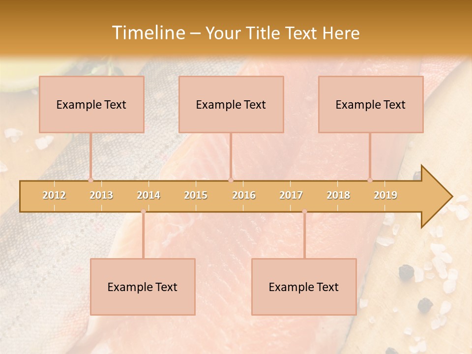 Gelb Salz Naturprodukt PowerPoint Template