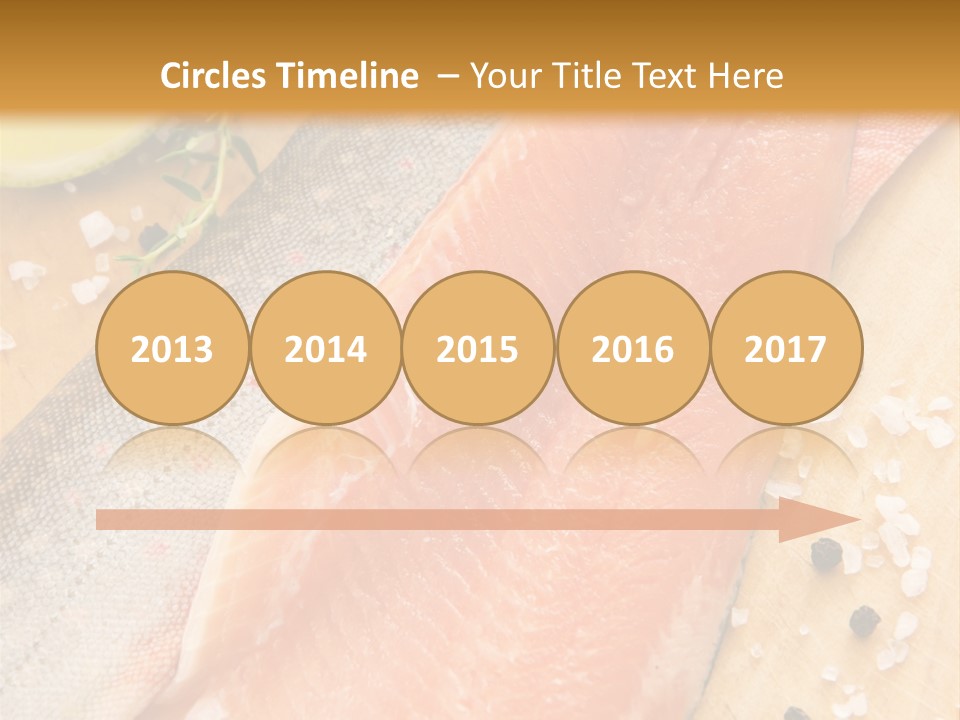 Gelb Salz Naturprodukt PowerPoint Template