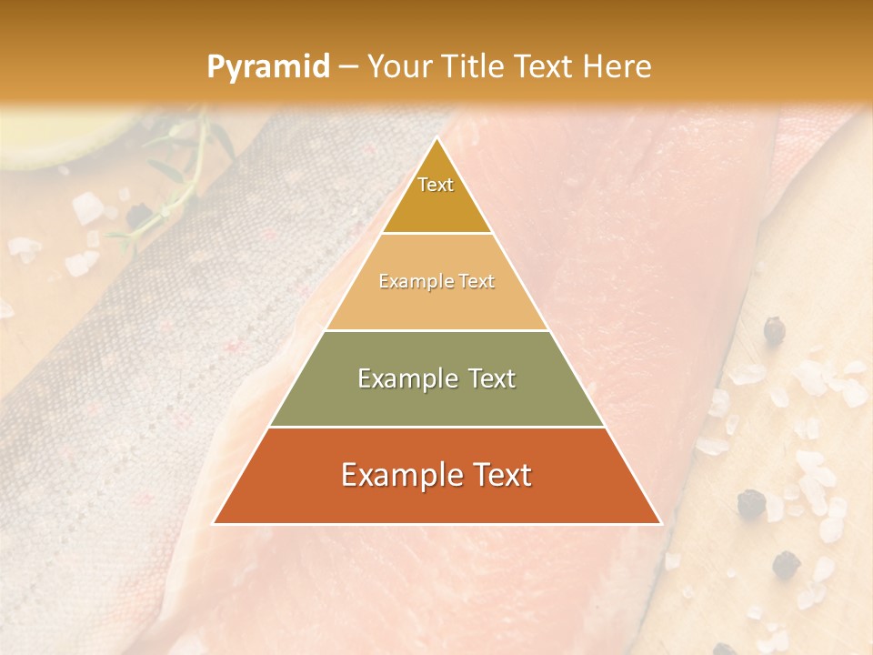 Gelb Salz Naturprodukt PowerPoint Template