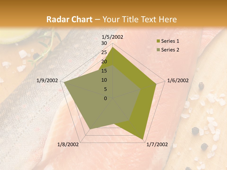 Gelb Salz Naturprodukt PowerPoint Template