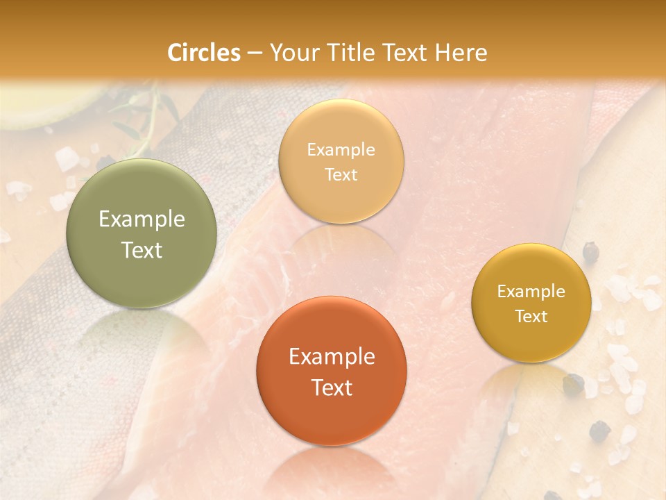 Gelb Salz Naturprodukt PowerPoint Template