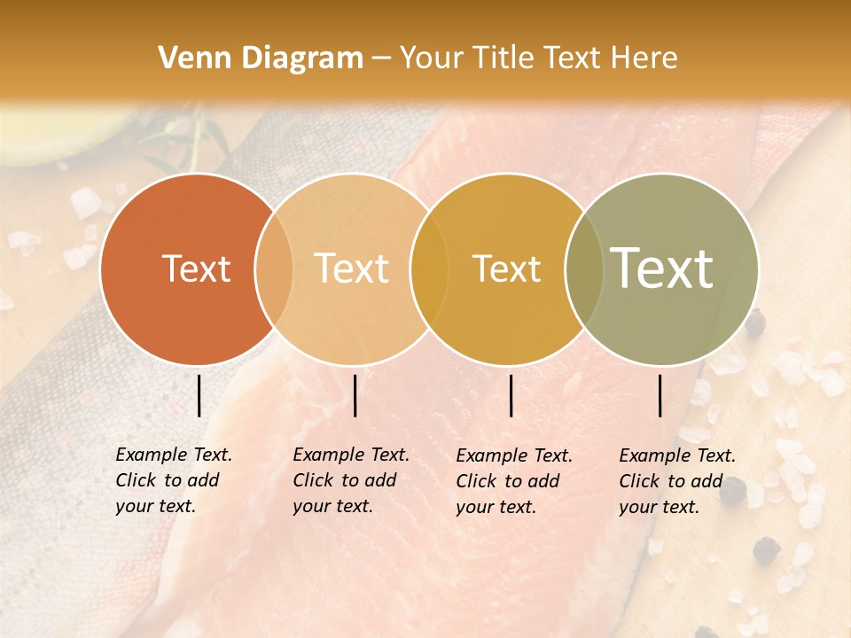 Gelb Salz Naturprodukt PowerPoint Template