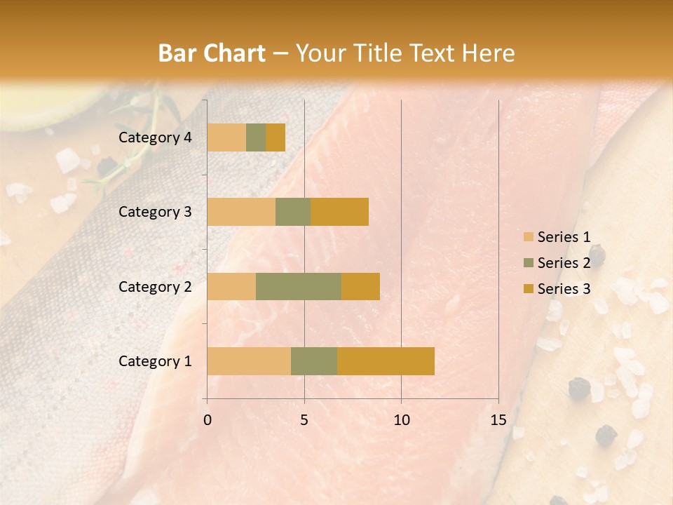 Gelb Salz Naturprodukt PowerPoint Template