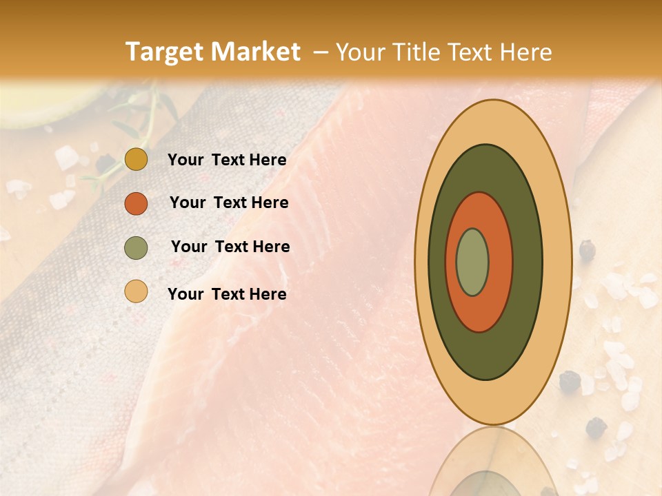 Gelb Salz Naturprodukt PowerPoint Template