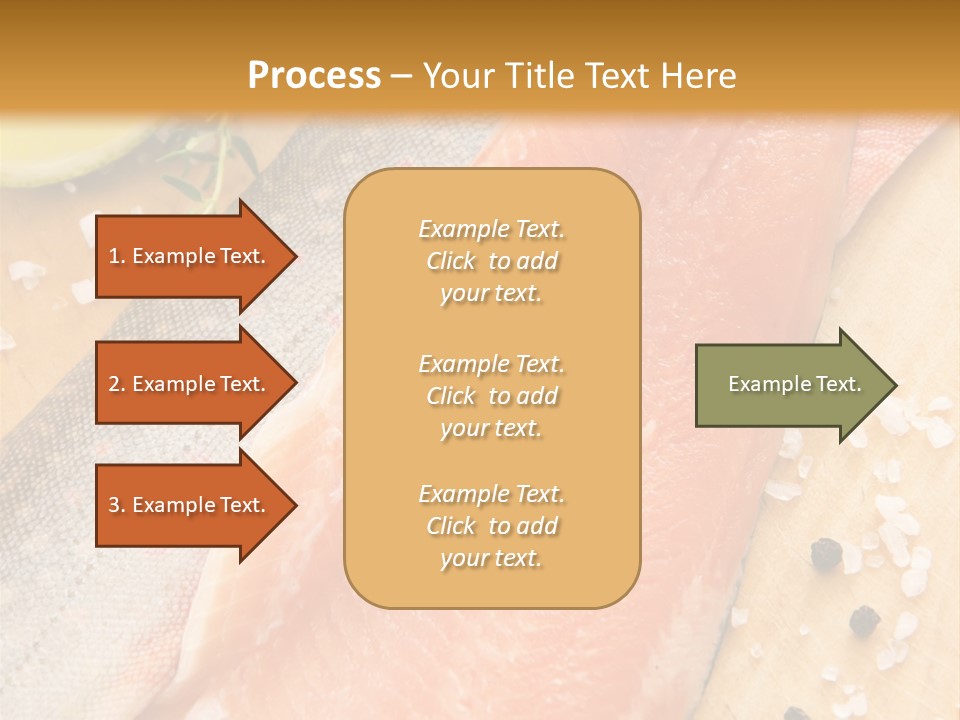 Gelb Salz Naturprodukt PowerPoint Template