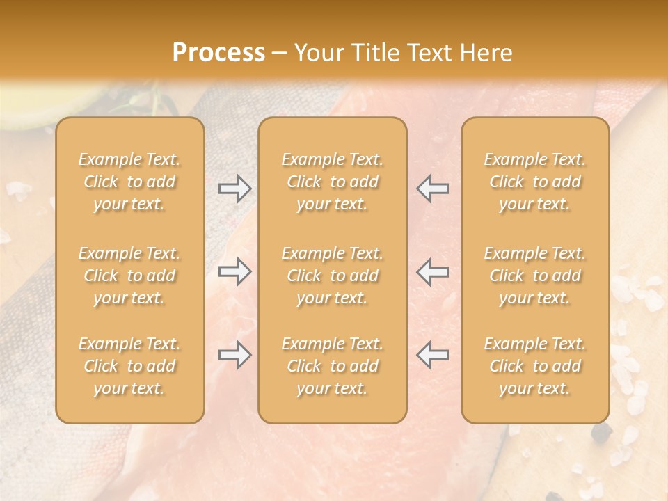 Gelb Salz Naturprodukt PowerPoint Template