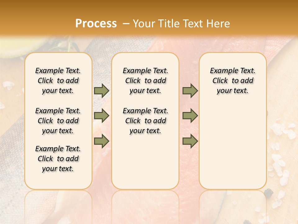 Gelb Salz Naturprodukt PowerPoint Template