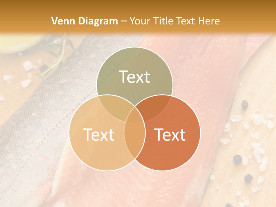 Gelb Salz Naturprodukt PowerPoint Template