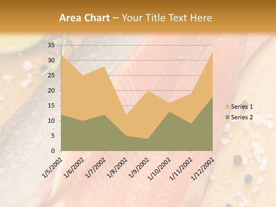 Gelb Salz Naturprodukt PowerPoint Template