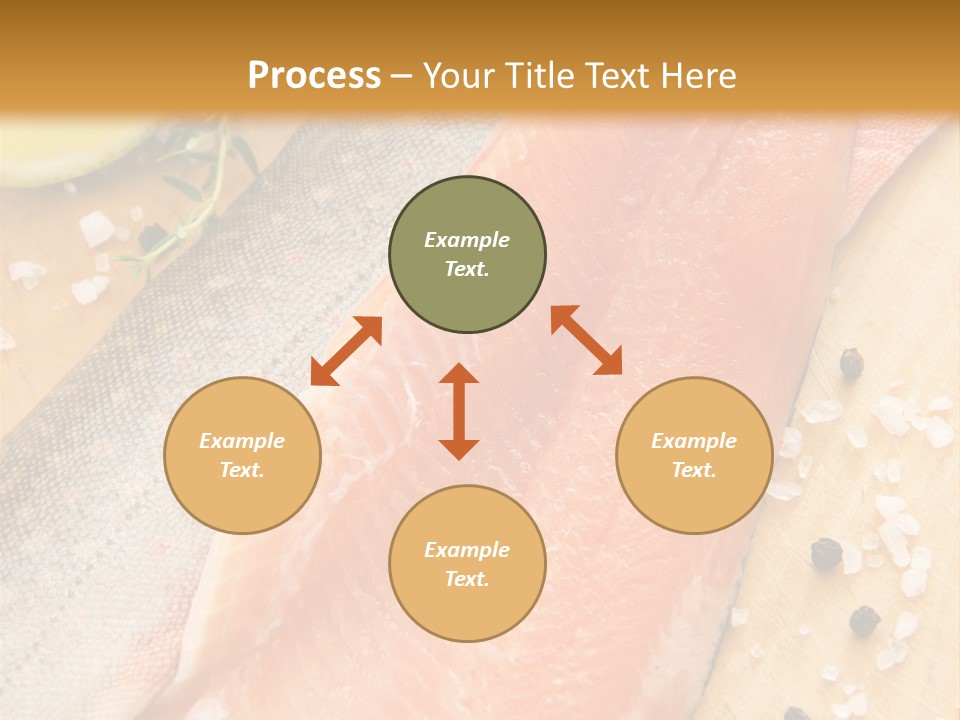 Gelb Salz Naturprodukt PowerPoint Template