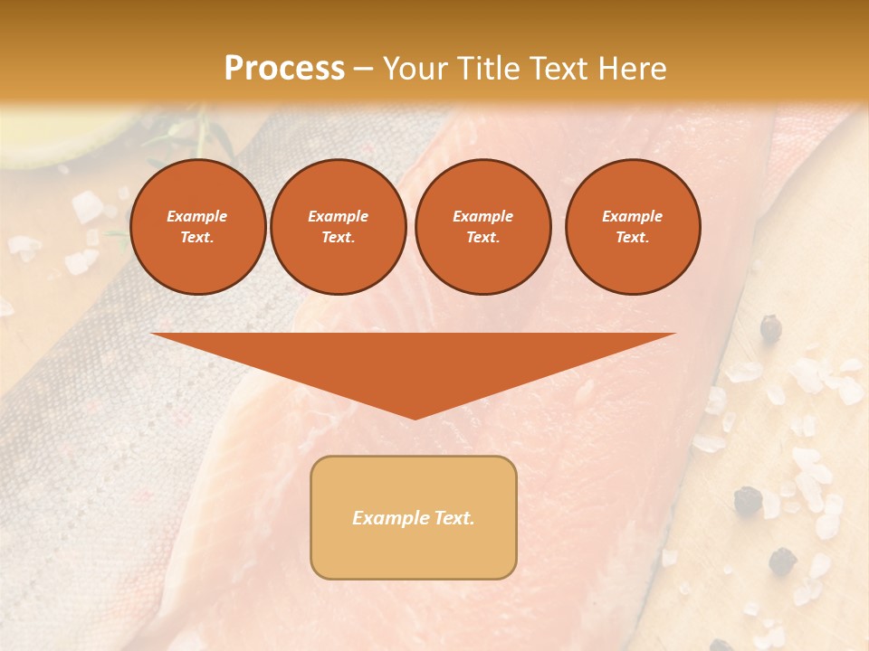 Gelb Salz Naturprodukt PowerPoint Template