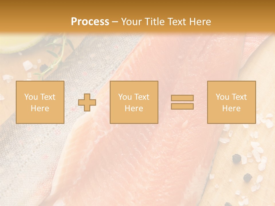 Gelb Salz Naturprodukt PowerPoint Template