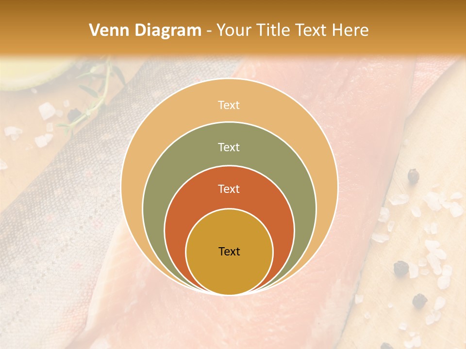 Gelb Salz Naturprodukt PowerPoint Template
