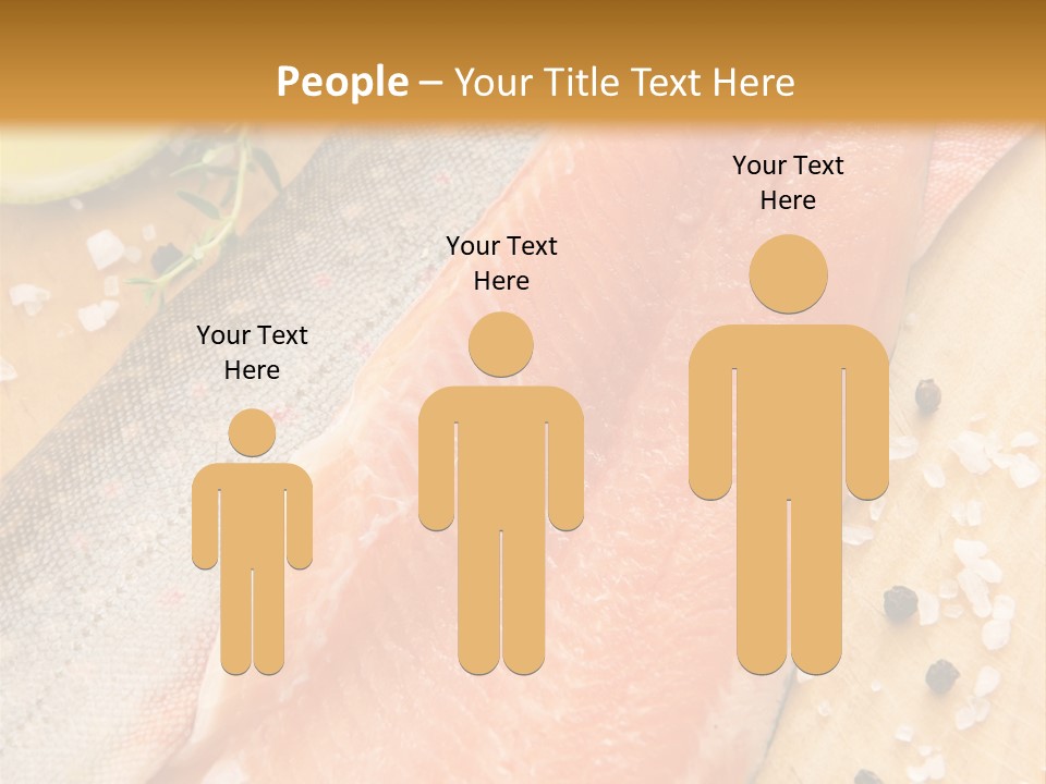 Gelb Salz Naturprodukt PowerPoint Template