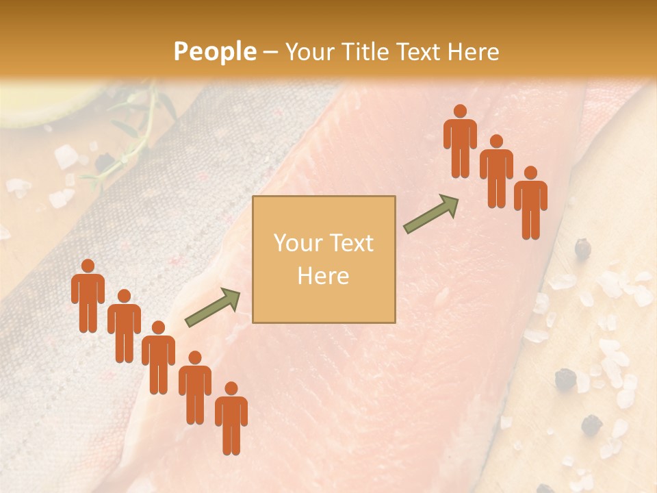 Gelb Salz Naturprodukt PowerPoint Template