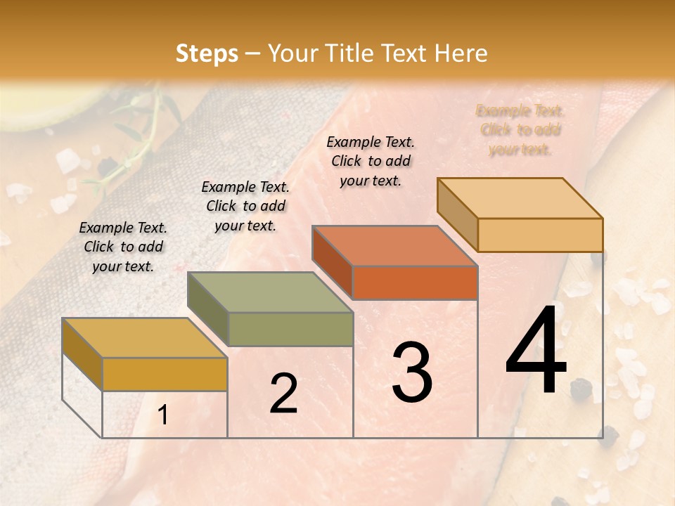 Gelb Salz Naturprodukt PowerPoint Template