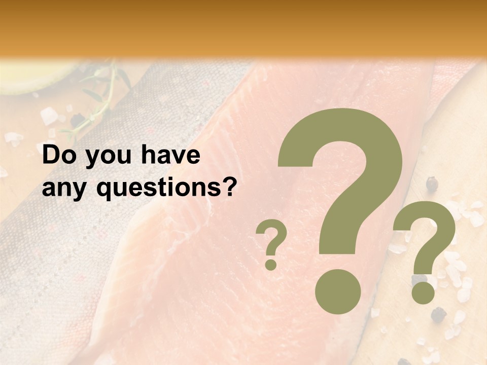 Gelb Salz Naturprodukt PowerPoint Template