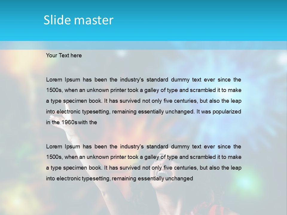 Alkohol Feier Sylvester PowerPoint Template