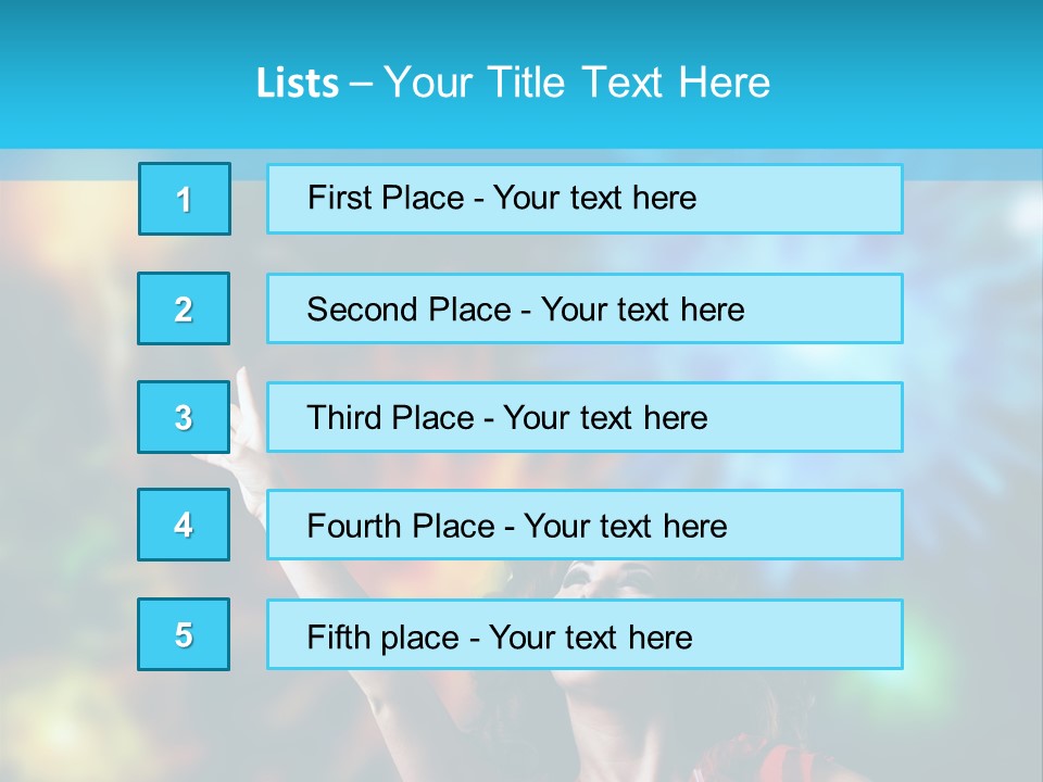 Alkohol Feier Sylvester PowerPoint Template