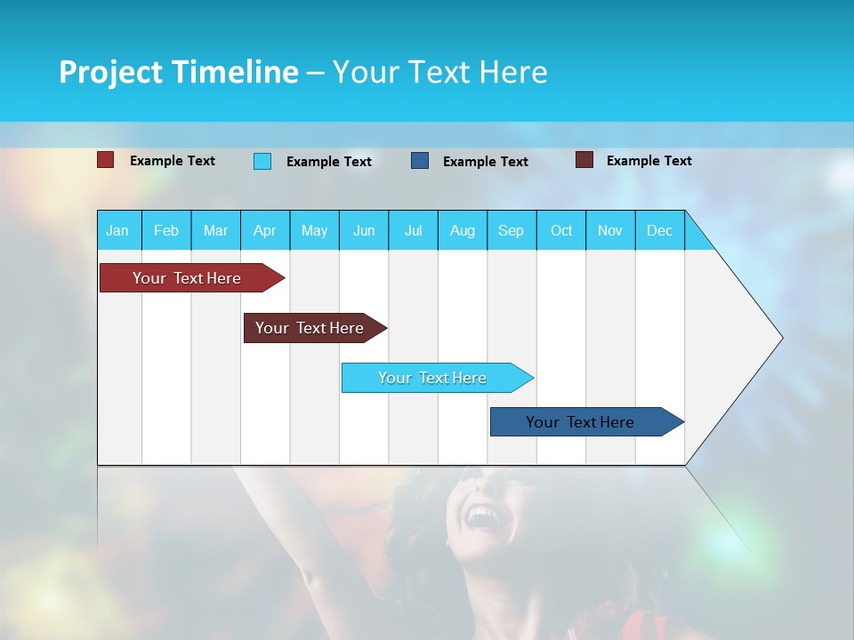 Alkohol Feier Sylvester PowerPoint Template