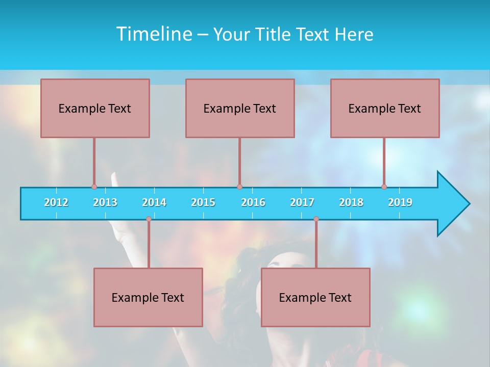 Alkohol Feier Sylvester PowerPoint Template