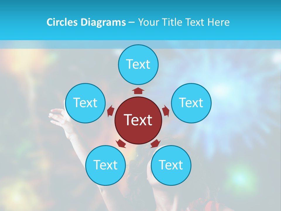 Alkohol Feier Sylvester PowerPoint Template