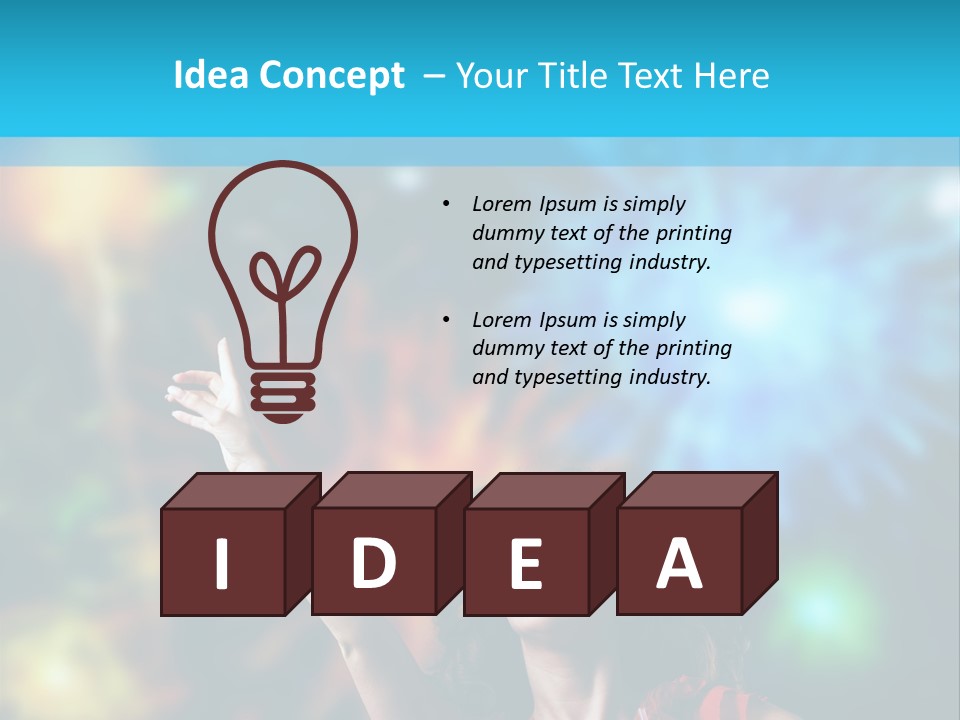 Alkohol Feier Sylvester PowerPoint Template