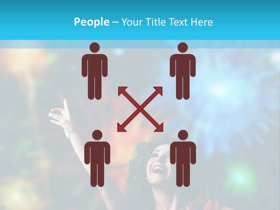 Alkohol Feier Sylvester PowerPoint Template