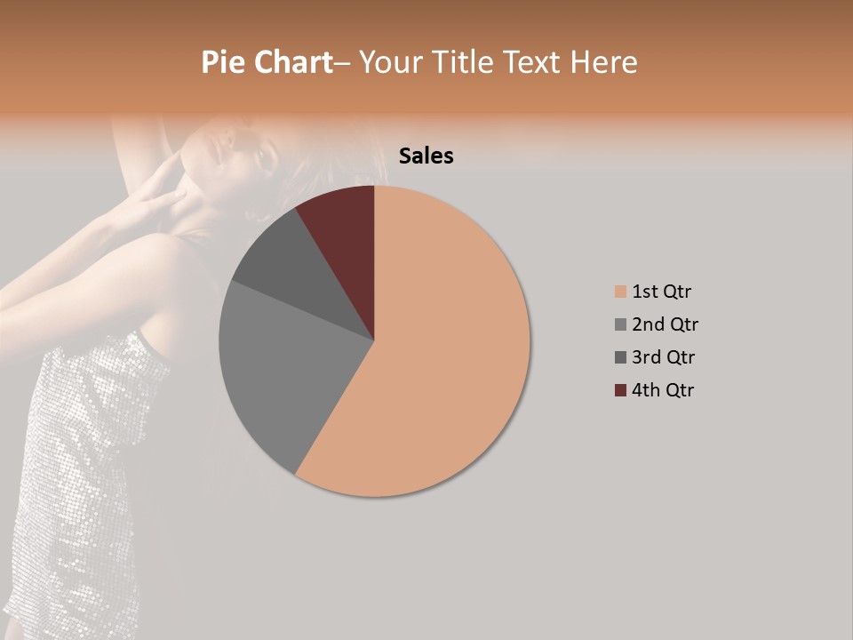 Person Nightclub Female PowerPoint Template