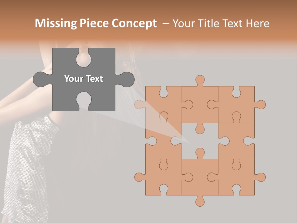 Person Nightclub Female PowerPoint Template