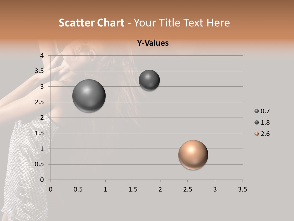 Person Nightclub Female PowerPoint Template