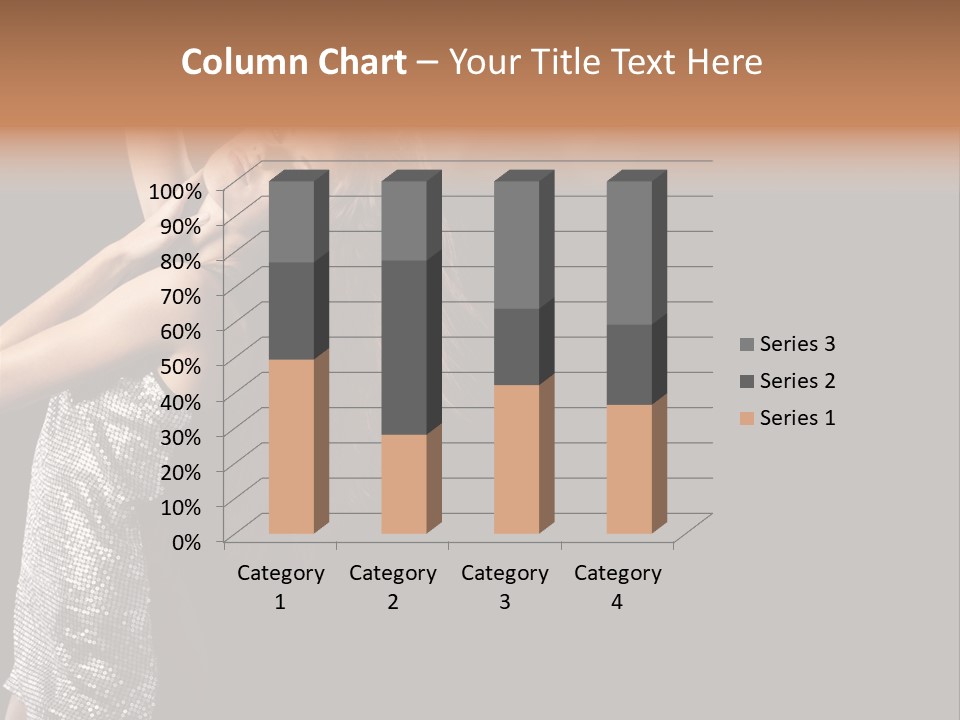 Person Nightclub Female PowerPoint Template