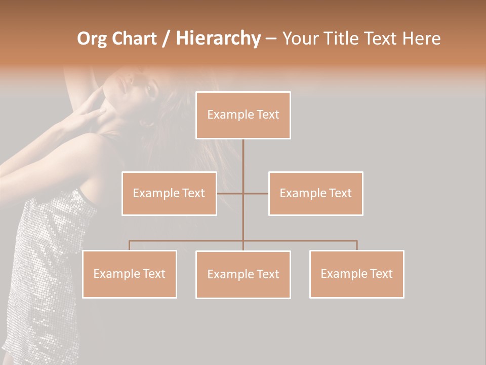 Person Nightclub Female PowerPoint Template